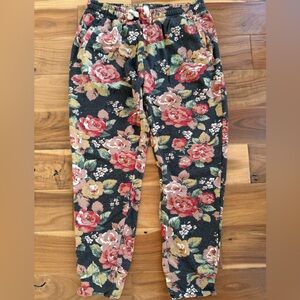 AMPERSAND AVE Floral Sweat Pants